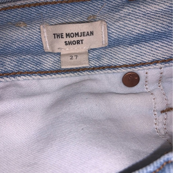 Madewell The MomJean Short Light Wash - Picture 15 of 15